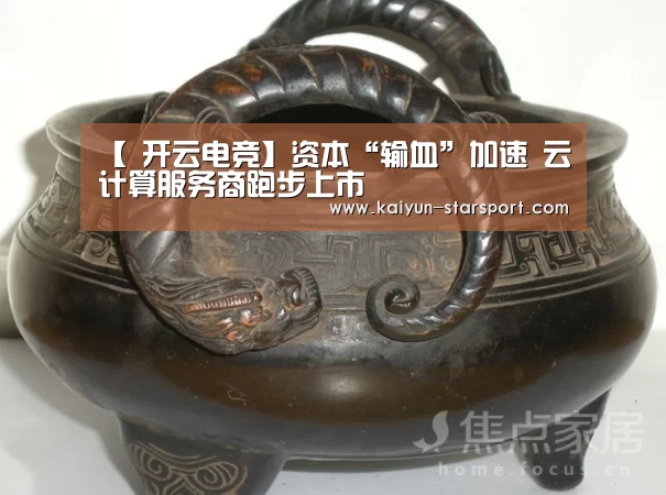 【 开云电竞】资本“输血”加速 云计算服务商跑步上市(图1) 开云体育
